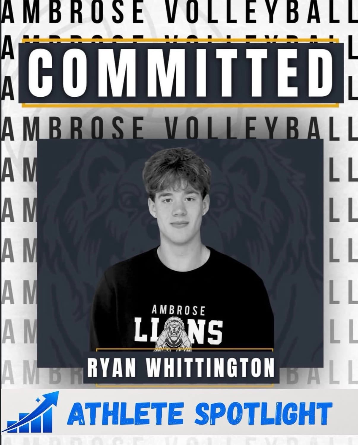 Ryan Whittington — NSS athlete spotlight: committed to Ambrose Lions